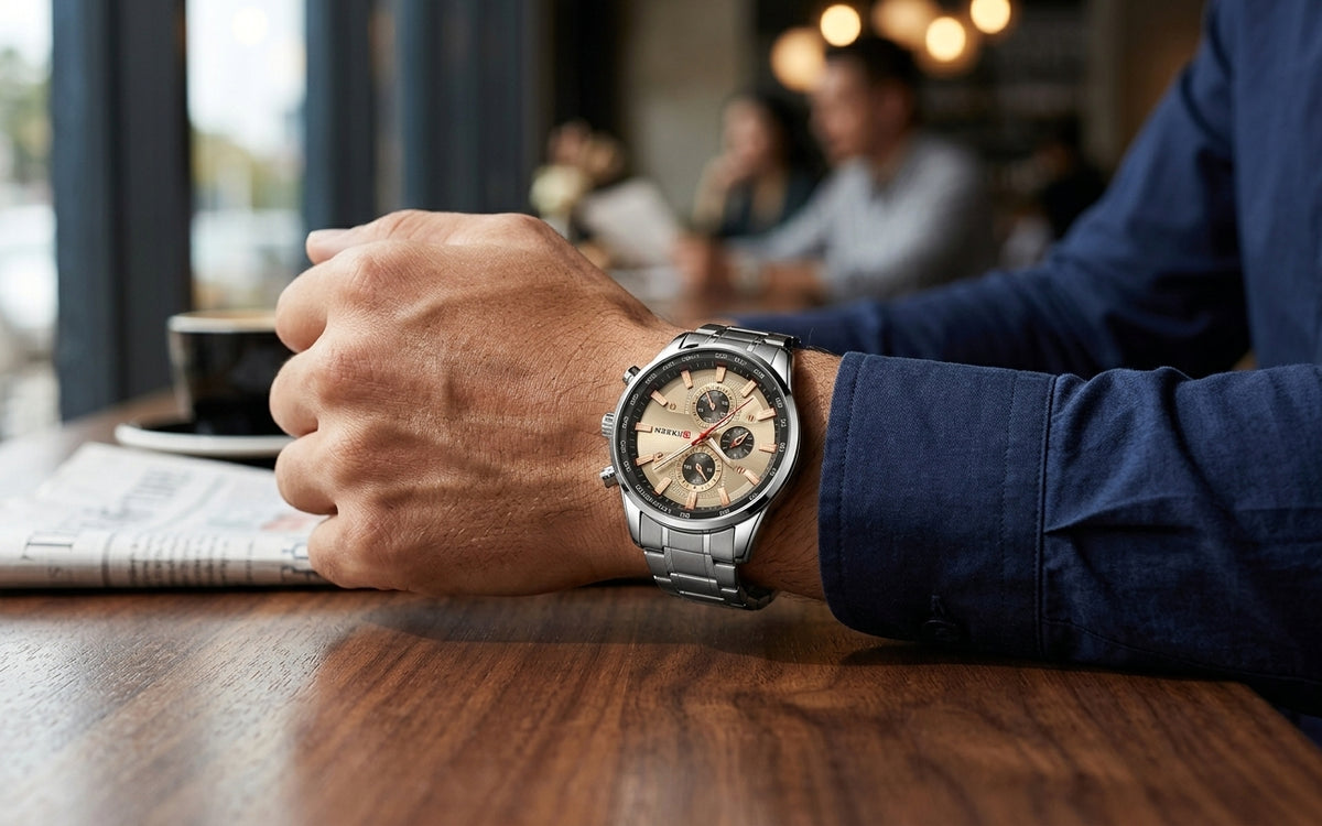 Reloj Curren 8351 Clásico Cuarzo